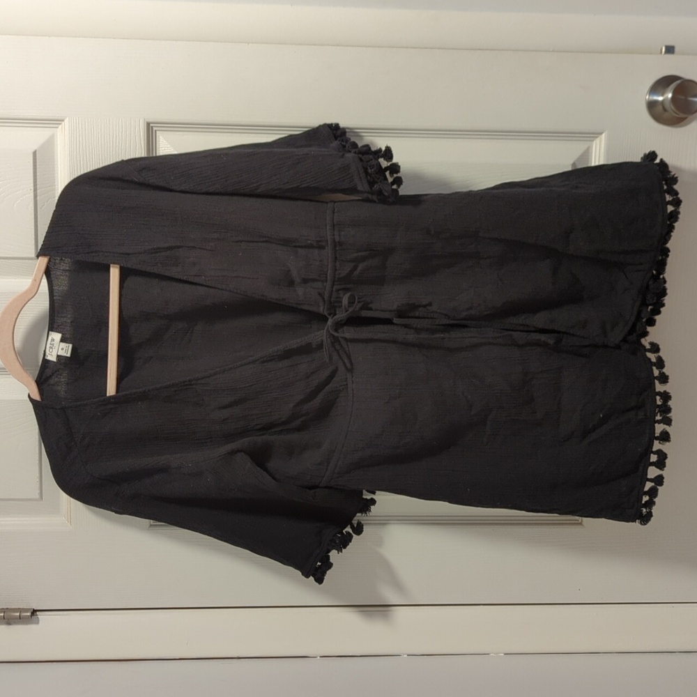 J Crew beach swim coverup size small